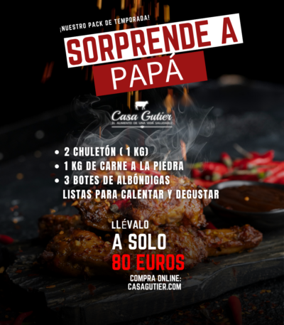 PACK DIA DEL PADRE GUTIER "SORPRENDE A PAPÁ"