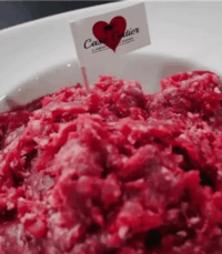 Preparado de carne picada