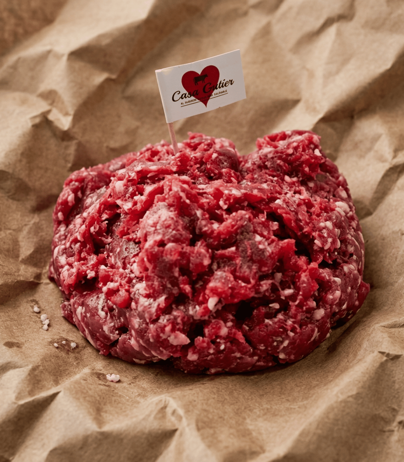 Preparado de carne picada