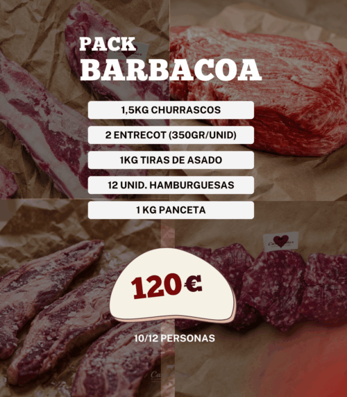 Pack Barbacoa 10/12 personas