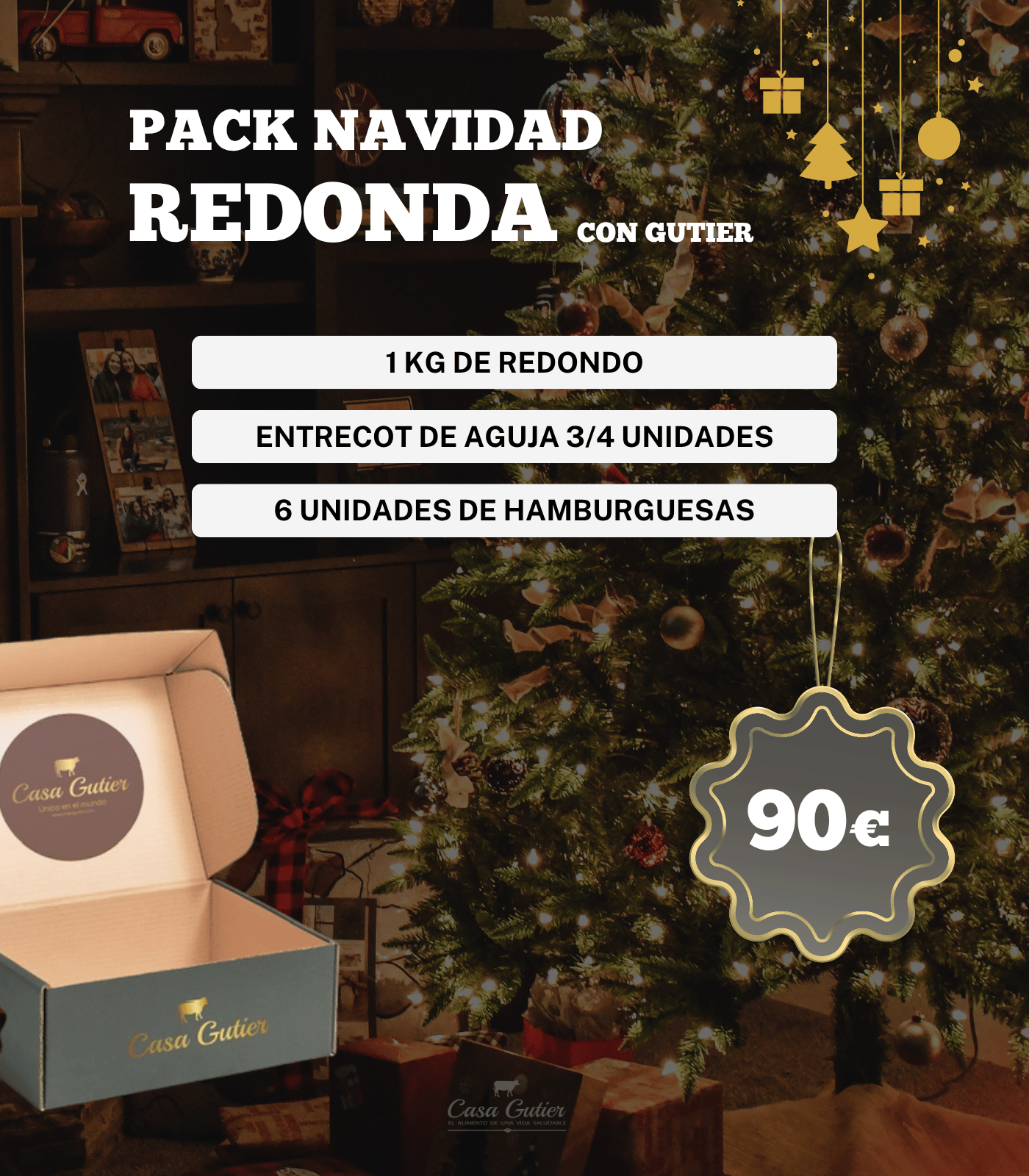 Pack Navidad Redonda con Gutier